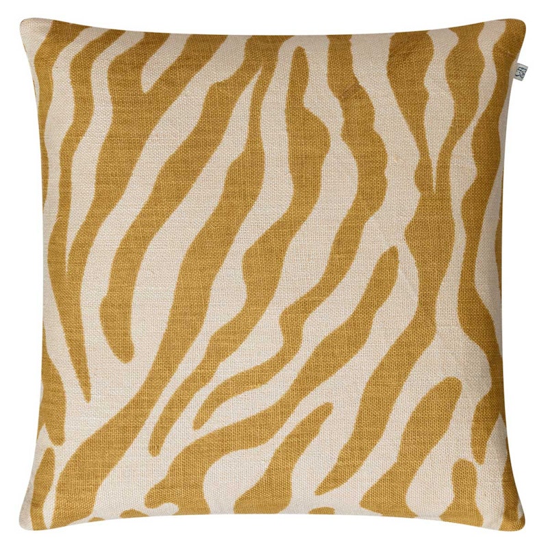 Zebra Cushion Cover 50x50 cm, Spicy Yellow