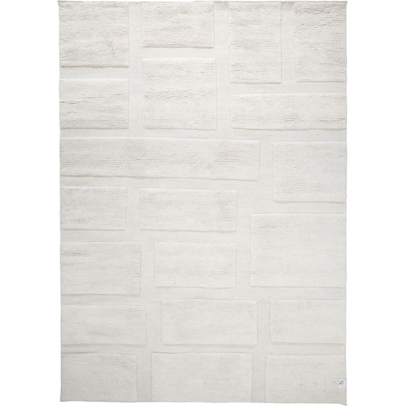 Bricks Rug 250x350 cm, Ivory