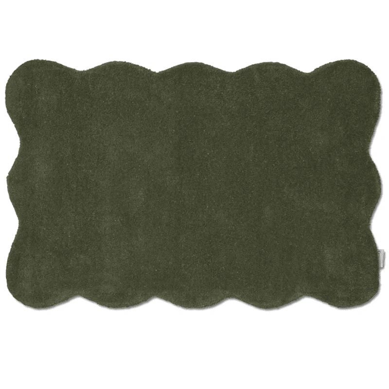 Clam Door Mat 60x90 cm, Forest Green