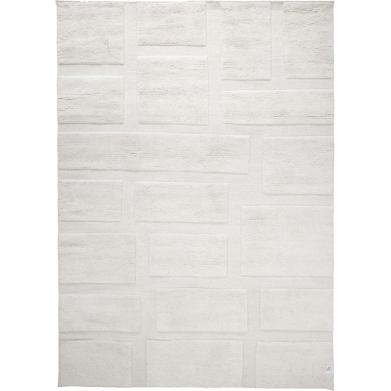 Bricks Rug 250x350 cm, Ivory