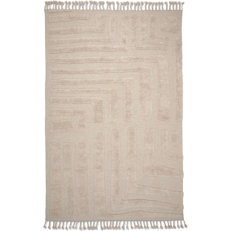 Field Rug 170x230 cm, Natural Beige