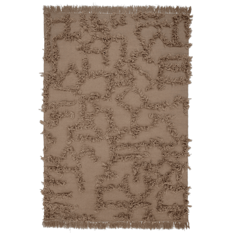 Rio Wool Rug Cappuccino, 250x350 cm