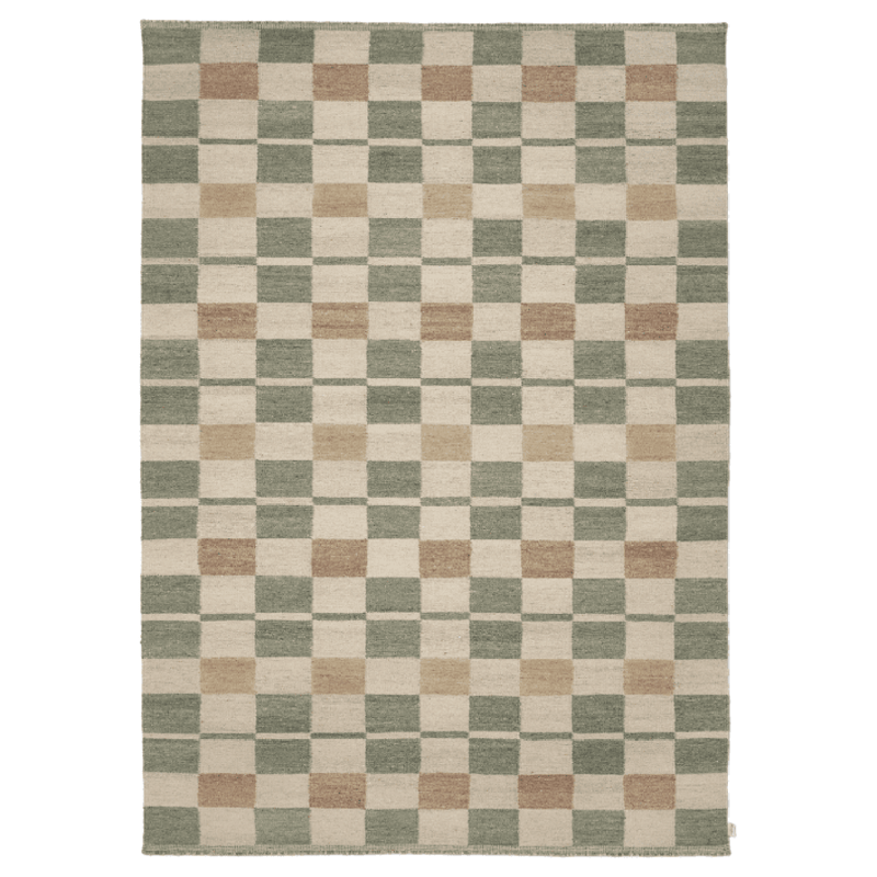 Rutvik Wool Rug 170x230 cm, Green