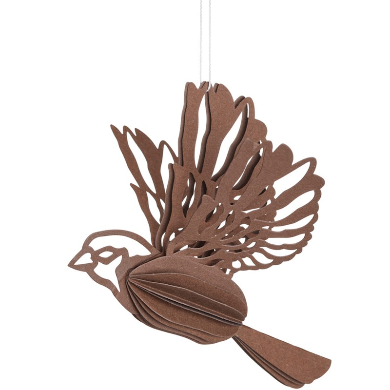 Bird Hanging Decoration, Coffee