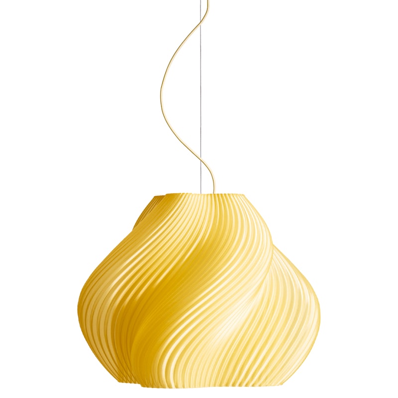 Soft Serve Pendant Mega, Brass / Limoncello Sorbet
