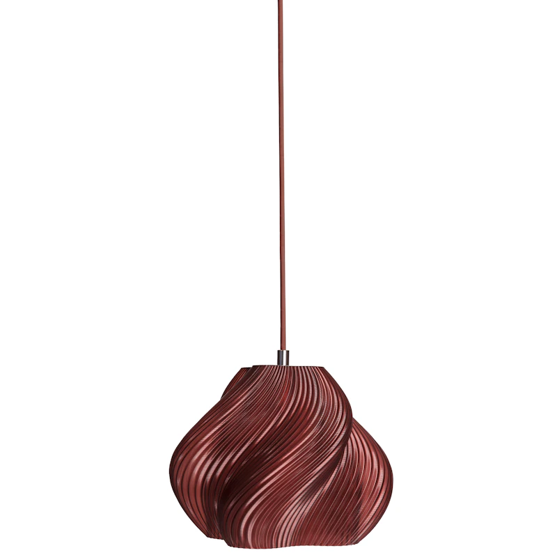 Soft Serve Pendant 01, Chrome / Cherry