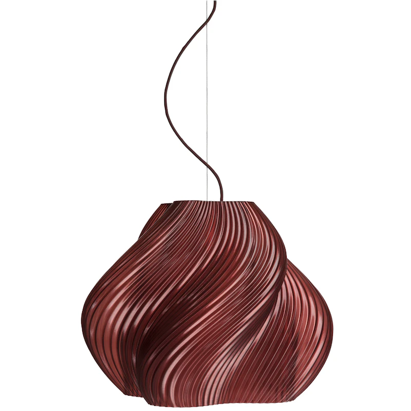 Soft Serve Pendant Mega, Chrome / Cherry