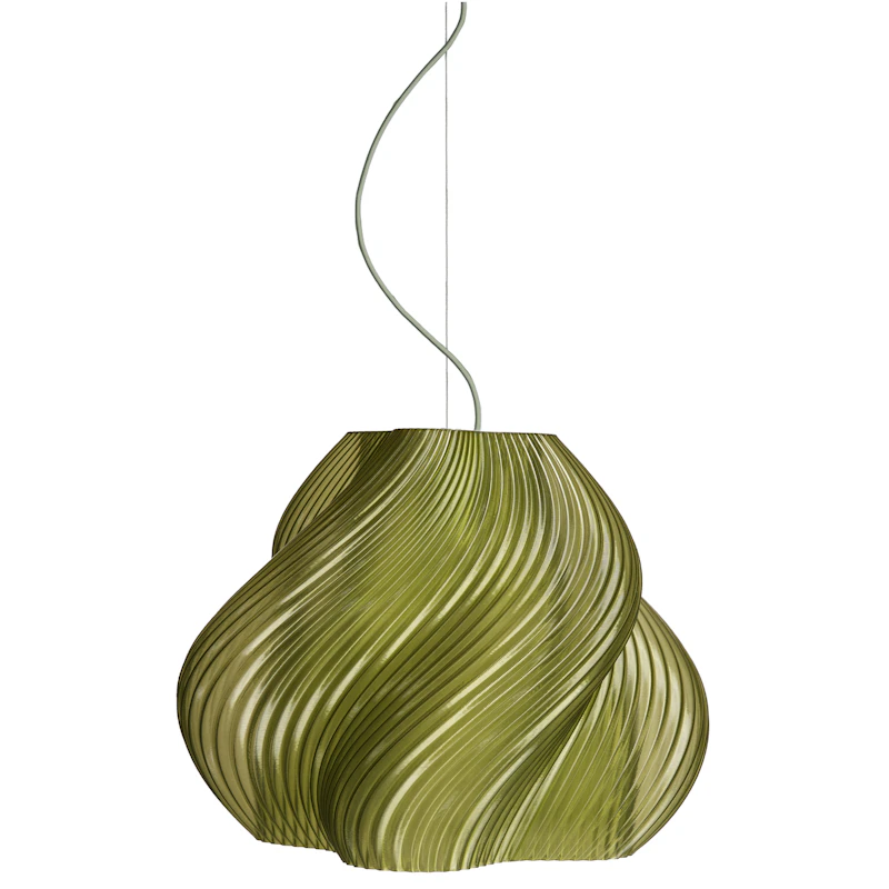 Soft Serve Pendant Mega, Chrome / Olive