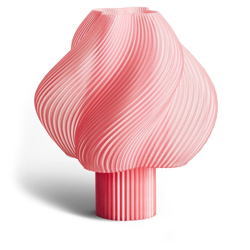 Soft Serve Portable Table Lamp, Peach Sorbet