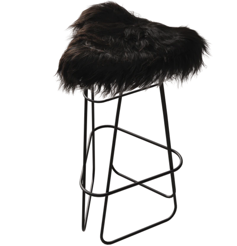 Iceland Barstool 82 cm, Black / Wild Black