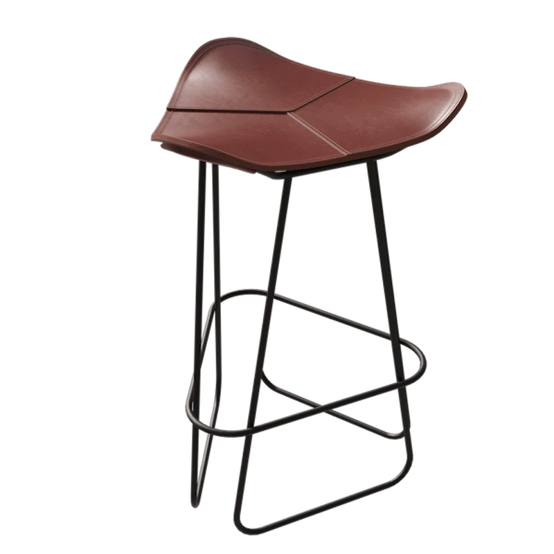 Pampa Barstool 82 cm, Black / Oak