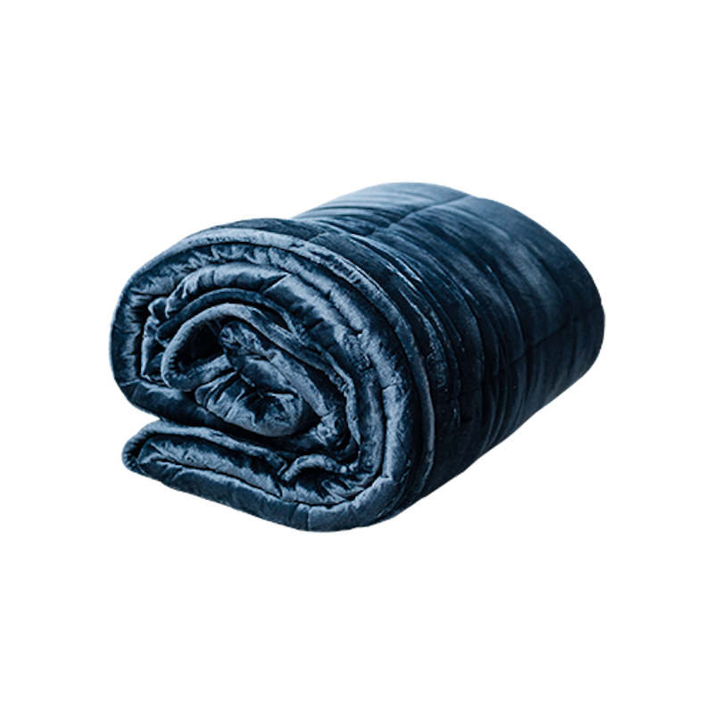 Minky Weighted Blanket 6 kg, Navy
