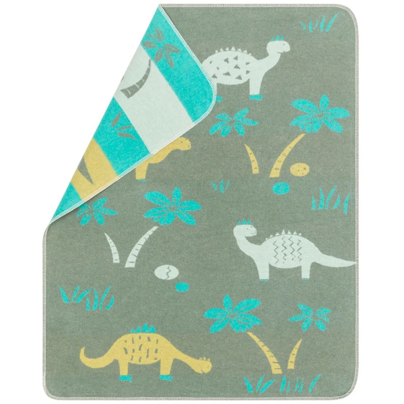 Juwel Baby Blanket 70x90 cm Dinos, Brown / Green