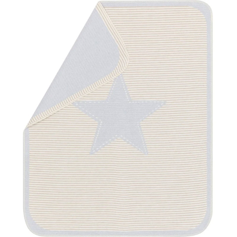 Juwel Baby Blanket 70x90 cm Star, Light Blue