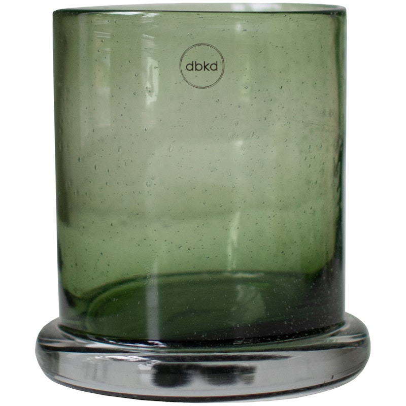 Bubble Candle Holder Ø14 cm, Green