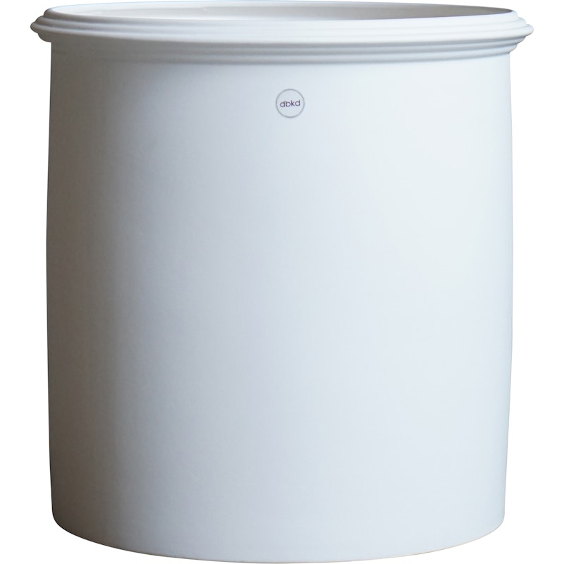 Kruset Pot Matte White, XL