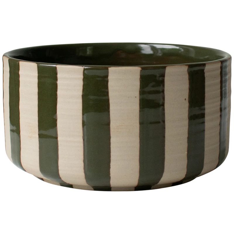 Line Pot 8 cm, Green