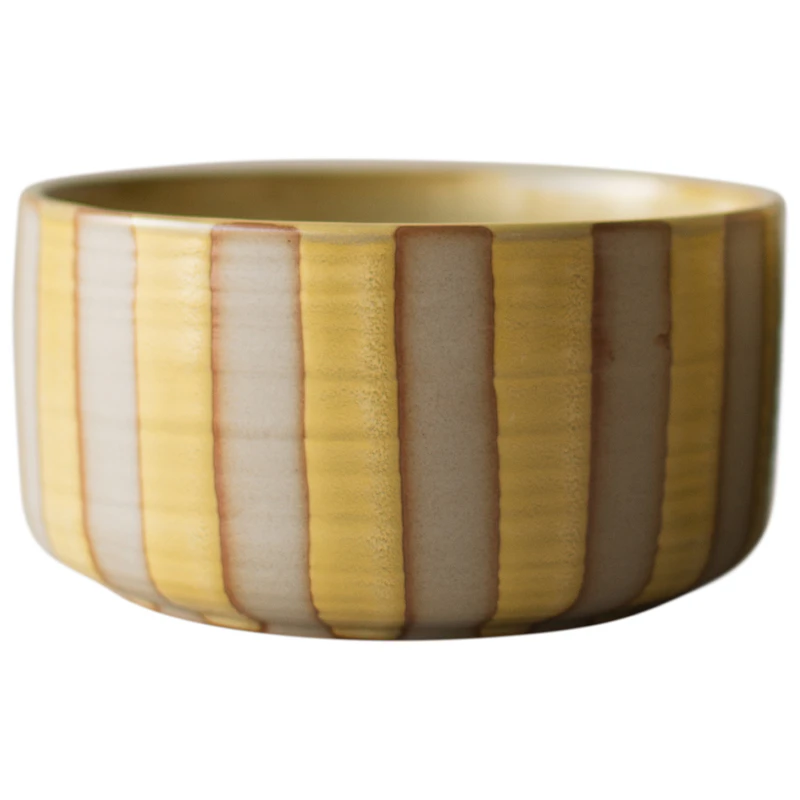 Line Pot 8 cm, Yellow