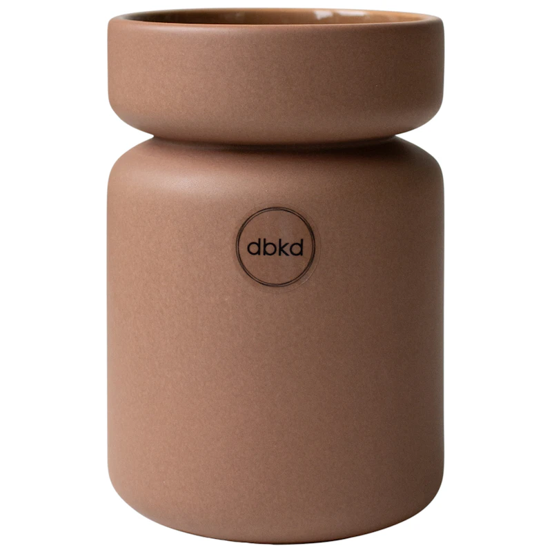 Neck Vase Small, Nougat