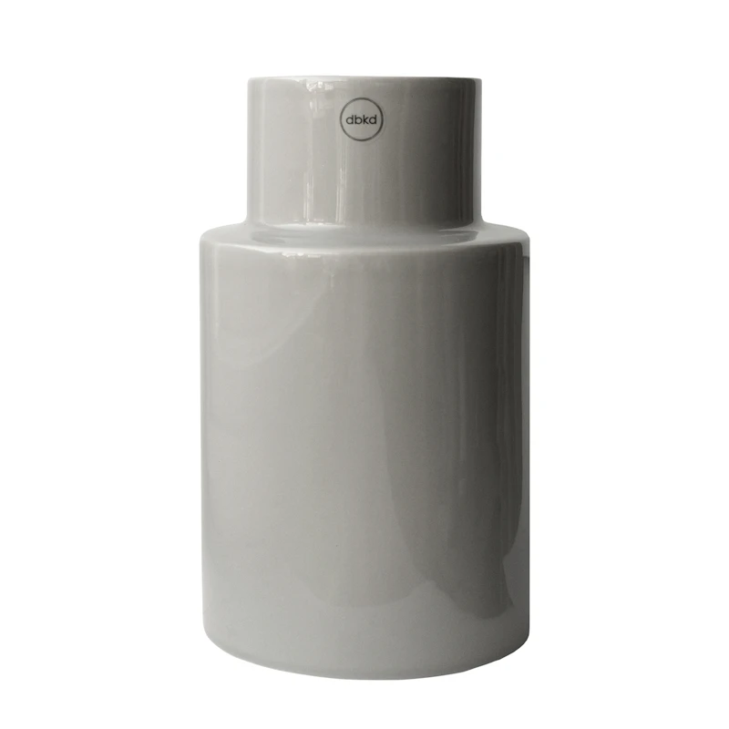 Oblong Vase 24 cm, Shiny Mole