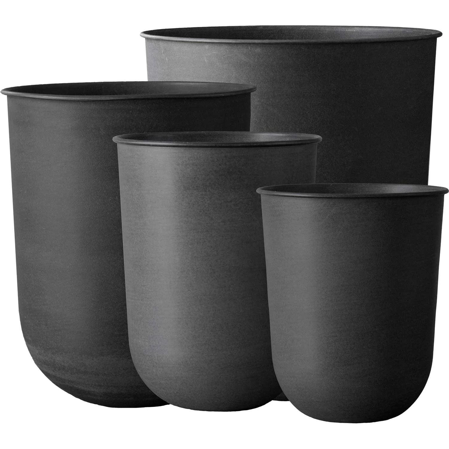 Out Pot 4-pack, Black from DBKD | RoyalDesign.co.uk