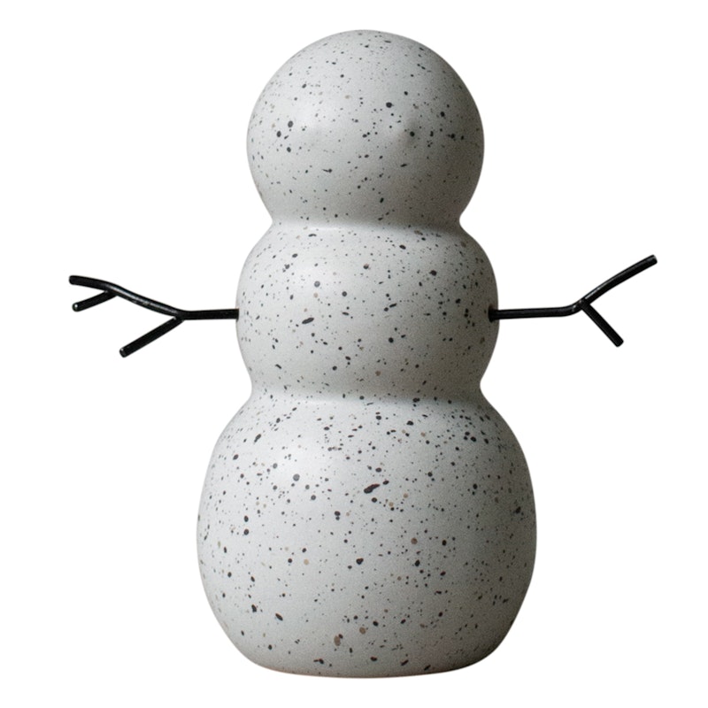 Snowman Christmas Decoration 11 cm, Mole Dot