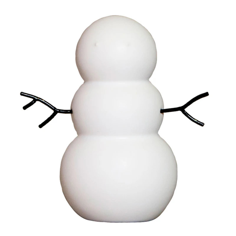 Snowman Large, White