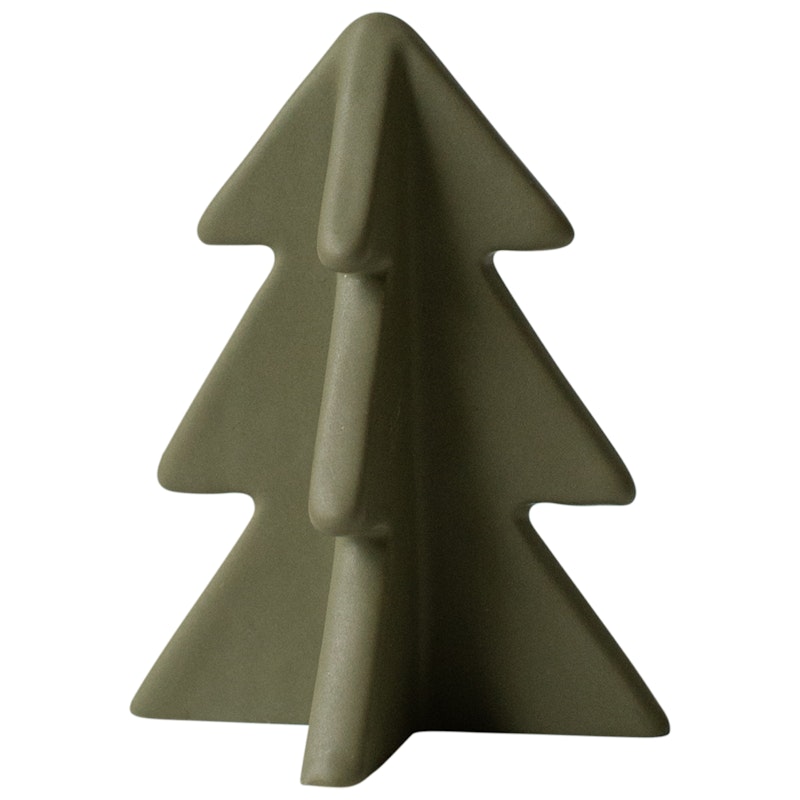 Winter Tree Decoration 7 cm, Green