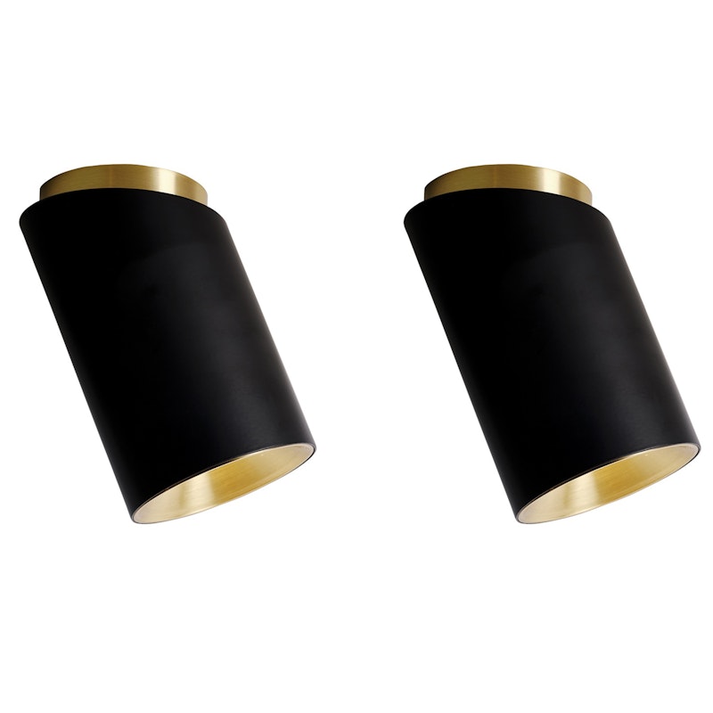 Tobo C85 Spotlight Diagonal 2-pack, Black