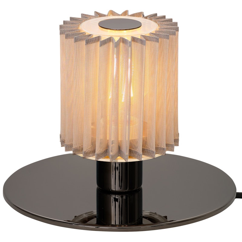 In the Sun 220 Table Lamp, Black / Silvery Mesh