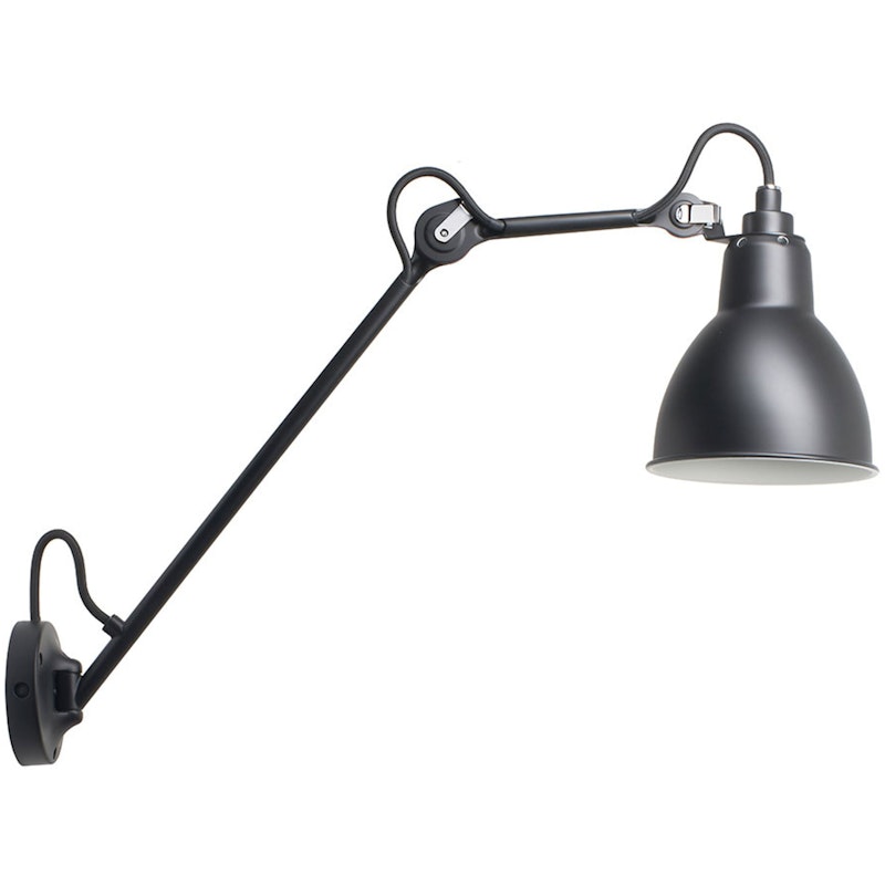 Lampe Gras N°122 SW Wall Lamp, Black