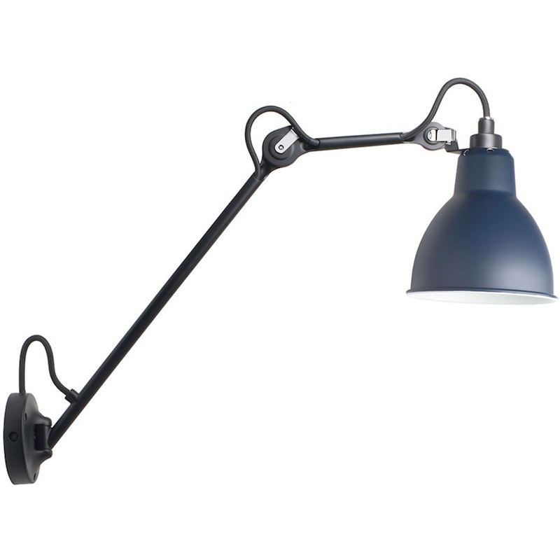 Lampe Gras N°122 SW Wall Lamp, Blue