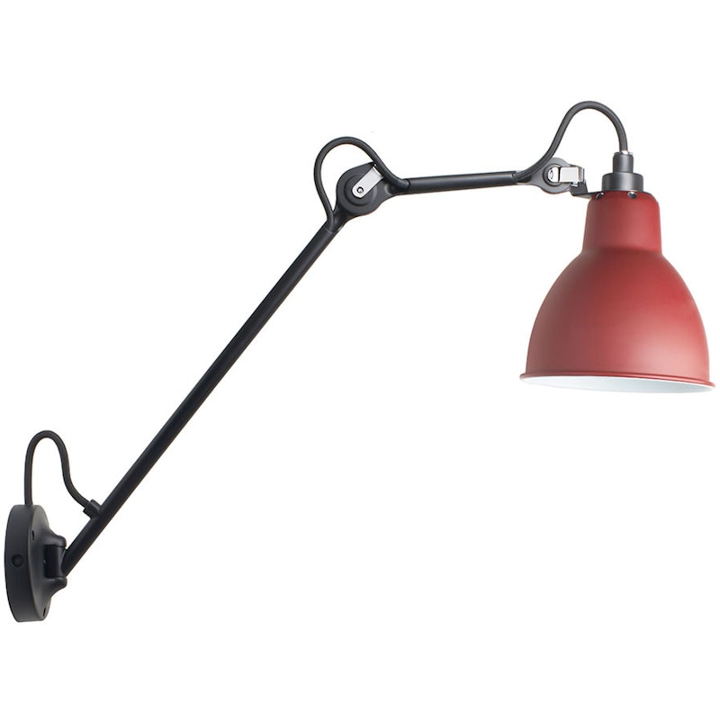 Lampe Gras N°122 SW Wall Lamp, Red