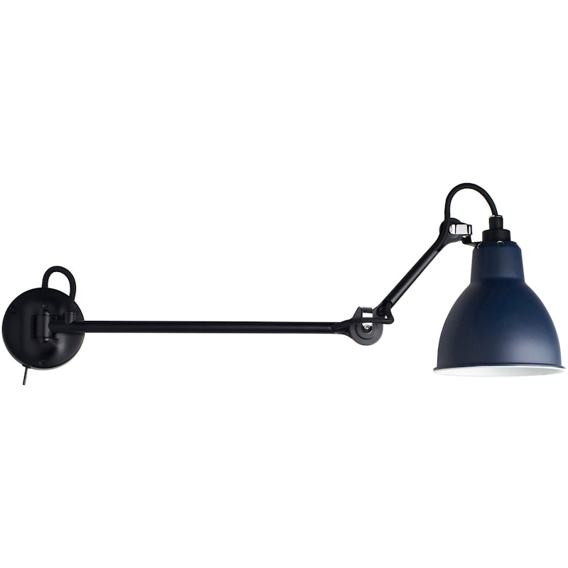 Lampe Gras N°204 L40 SW Wall Lamp, Blue