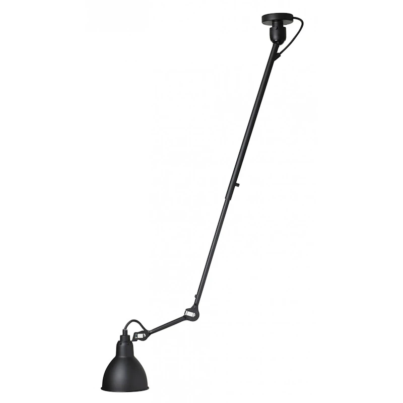 La Lampe Gras N°302 Ceiling Lamp, Black
