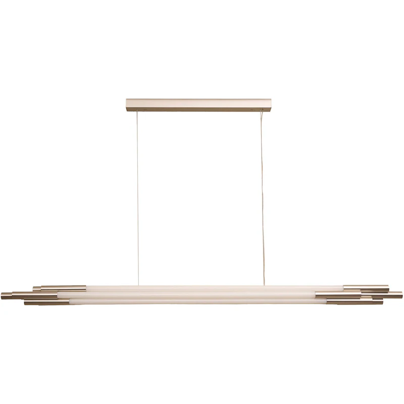 Org Pendant Horizontal 160 cm, Nickel