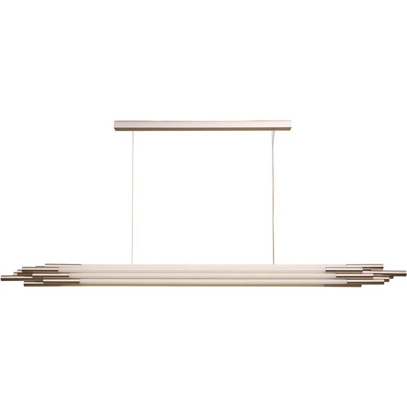 Org Pendant Horizontal 200 cm, Nickel