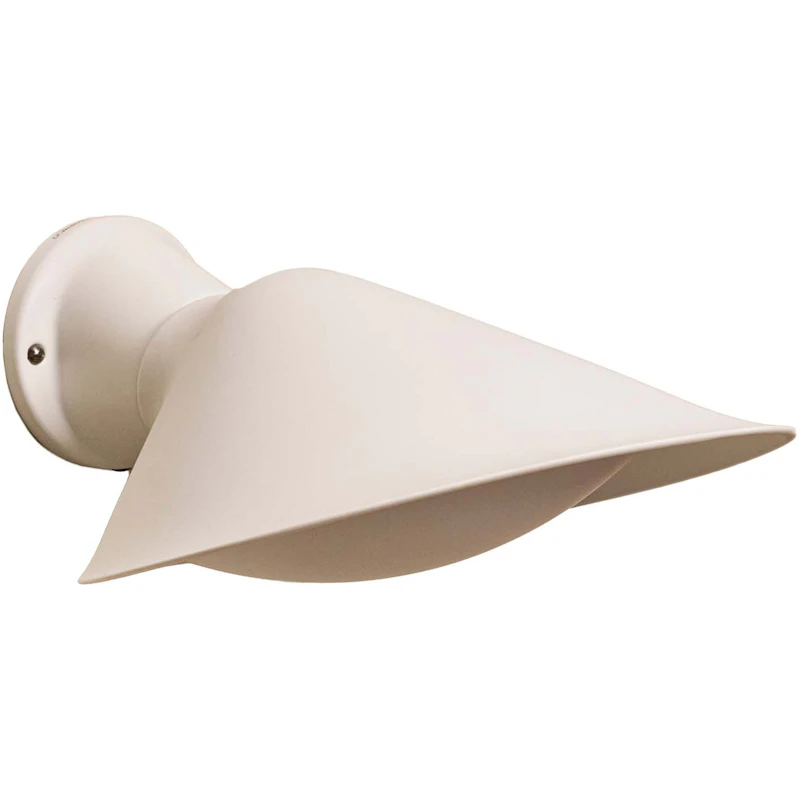 Plume Wall Lamp, Matte White / Porcelain