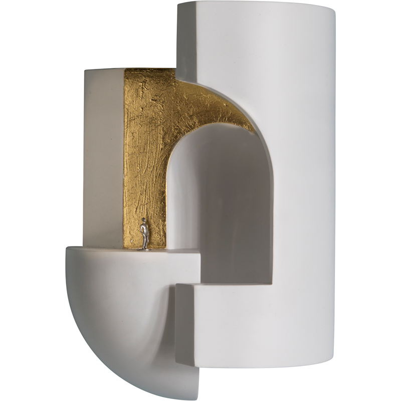 Soul Story 2 Wall Lamp, White / Gold