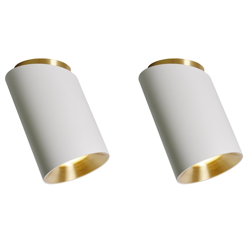 Tobo C85 Spotlight Diagonal 2-pack, White