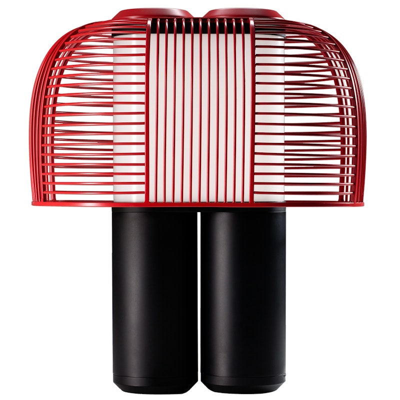 Yasuke Table Lamp, Black / Red