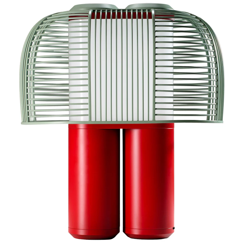 Yasuke Table Lamp, Red / Green