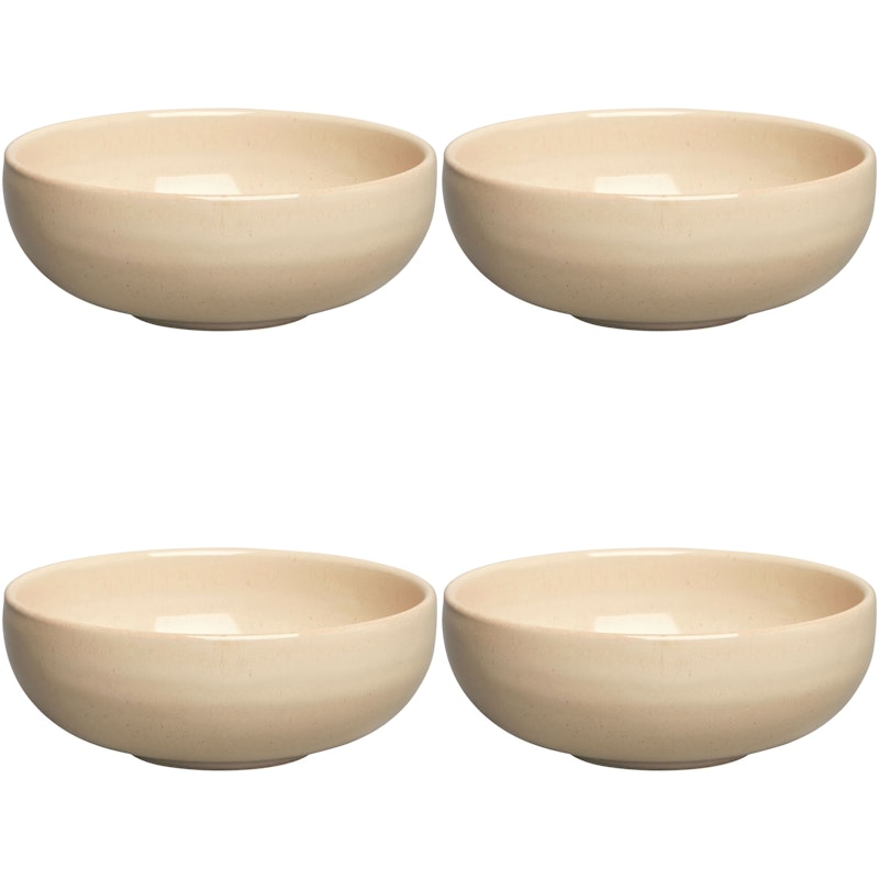 BON Bowl 12 cm 4-pack, Beige