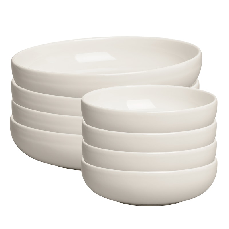 BON Starter Set Bowls 8-pack, Ivory