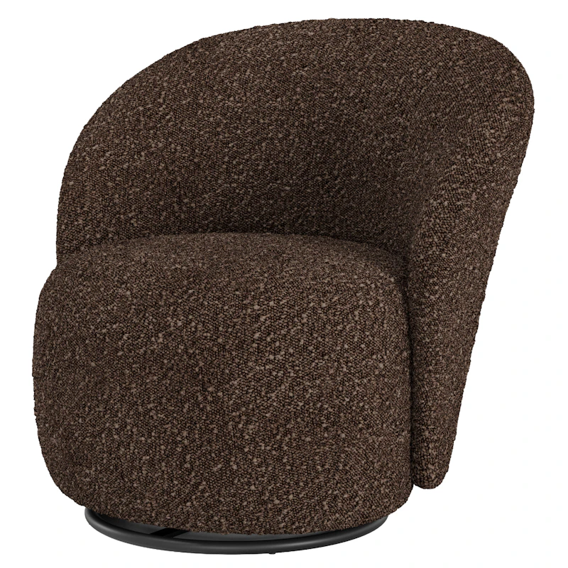 Curve Armchair, Brown