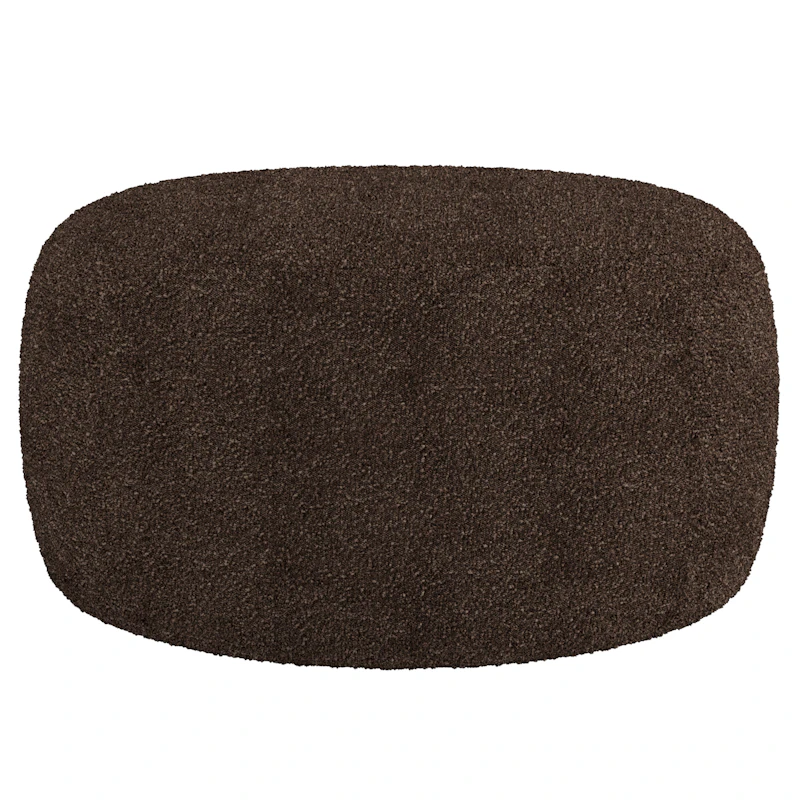 Curve Pouf, Brown