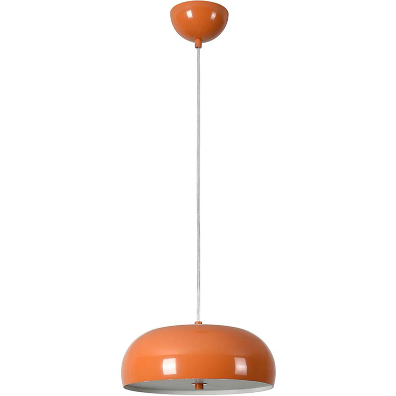 Deco Disco Pendant, Amber