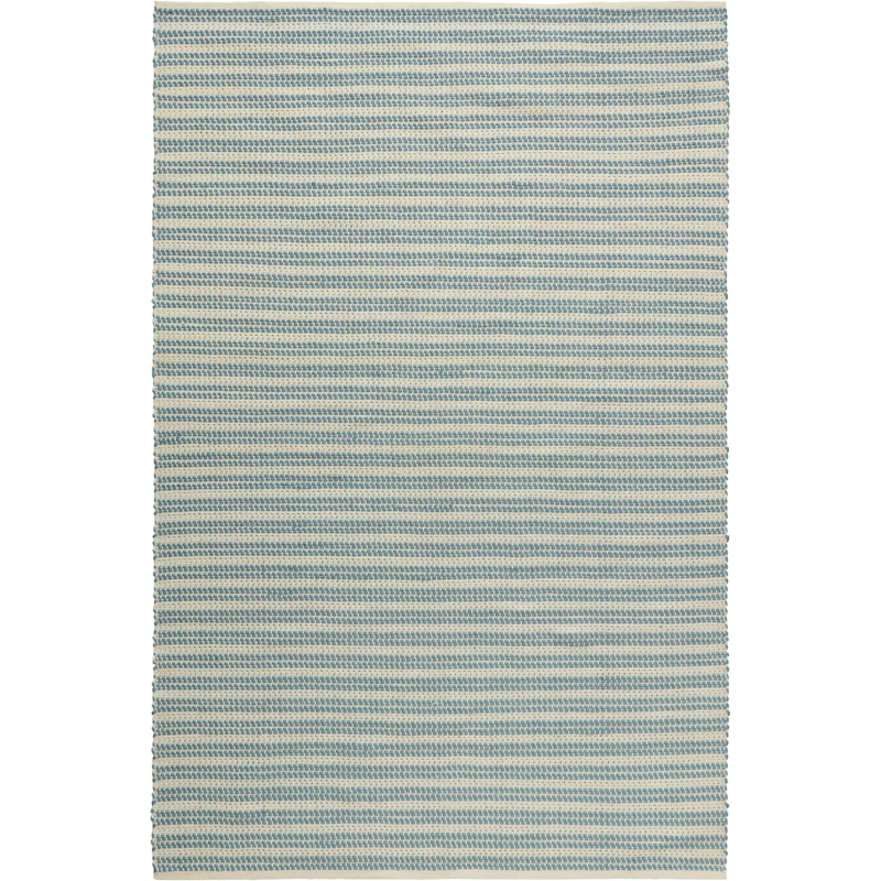 Dune Rug Recycled PET 200x300 cm, Dusty Blue / Off-white
