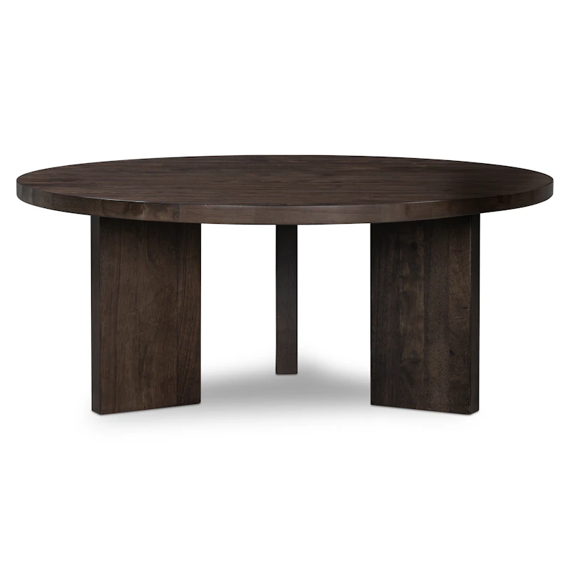 Eden Coffee Table 90 cm, Dark Oak