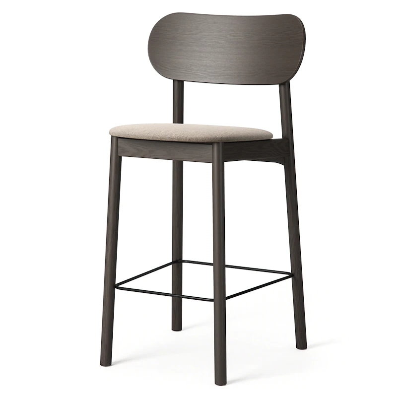 Elephant Bar Chair, Dark Oak / Beige breeze